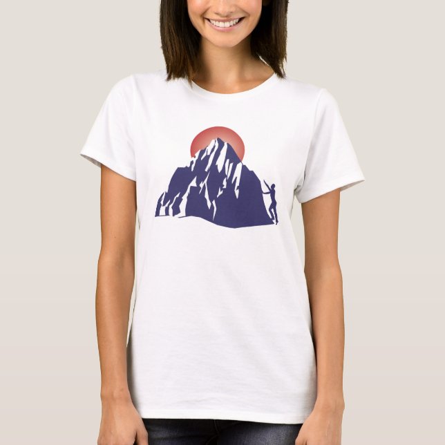 Sunrise on your Everest T-Shirt (Front)