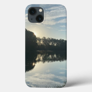Sunrise Over A Georgia Lake IPhone Cases