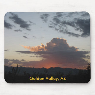 Sunrise over Arizona, Golden Valley, AZ Mouse Mat