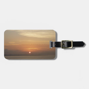 Sunrise over Aruba II Caribbean Seascape Luggage Tag