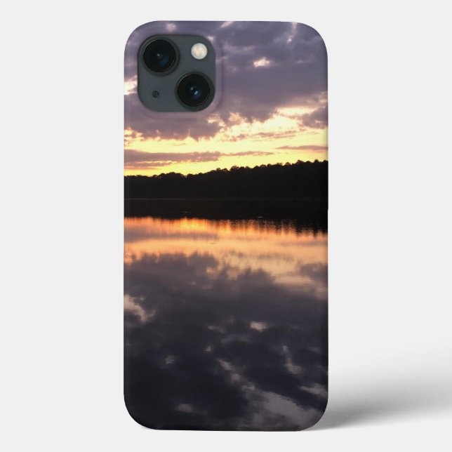 Sunrise Over Bear Lake iPhone Cases (Back)