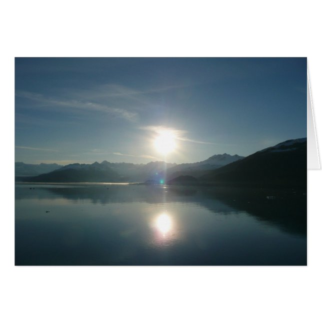 Sunrise over College Fjord Alaska Photography (Front Horizontal)