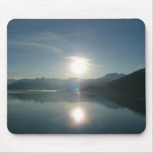 Sunrise over College Fjord Alaska Photography Mouse Mat