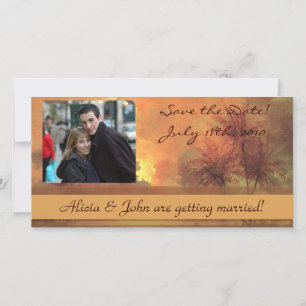 Sunrise Over Diamond Head Save the Date Photocard
