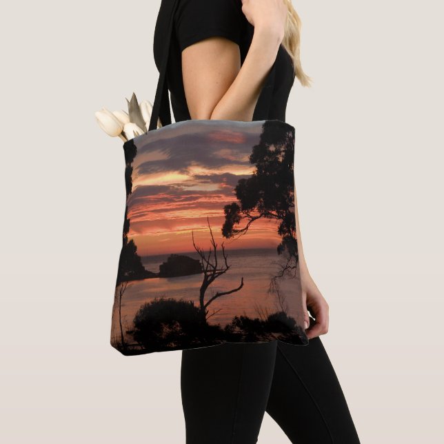 Sunrise Over Freycinet Np Tote Bag (Close Up)