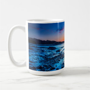 Sunrise Over Horizon At Seashore At Dawn Coffee Mug