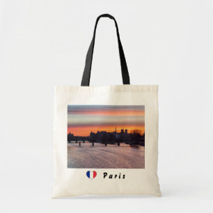 Sunrise over Ile de la Cite and Notre Dame - Paris Tote Bag