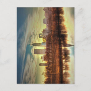 Sunrise over Indianapolis, IN Postcard