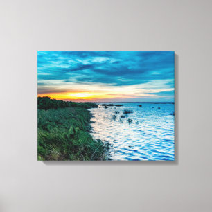 Sunrise Over Lake Okeechobee Canvas Print