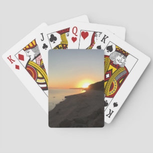 Sunrise Over Long Island Sound Playing Cards