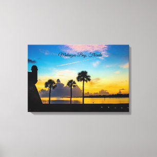 Sunrise over Matanzas Bay, Canvas Print