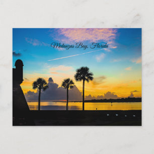 Sunrise over Matanzas Bay, Postcard