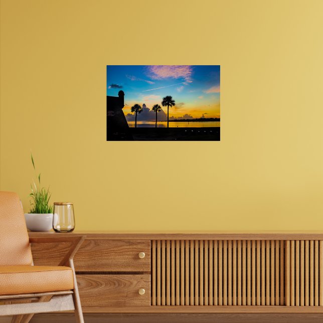 Sunrise over Matanzas Bay Poster (Living Room 2)