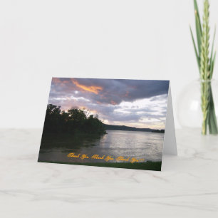 Sunrise Over Ohio Thank You Card