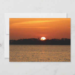 Sunrise Over Perdido Bay Card