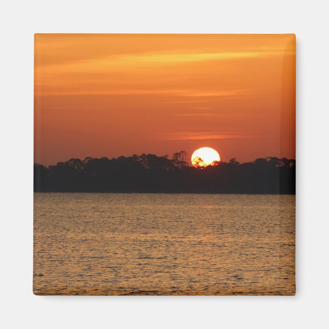 Sunrise Over Perdido Bay Magnet (Front)