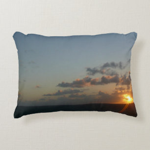 Sunrise over San Juan I Puerto Rico Decorative Cushion