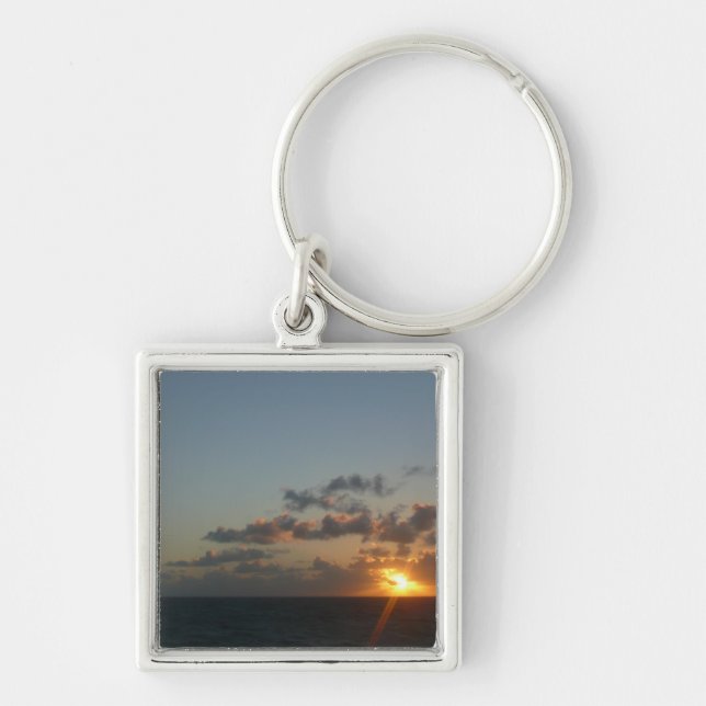 Sunrise over San Juan I Puerto Rico Key Ring (Front)