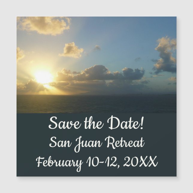 Sunrise over San Juan II Puerto Rico (Front)