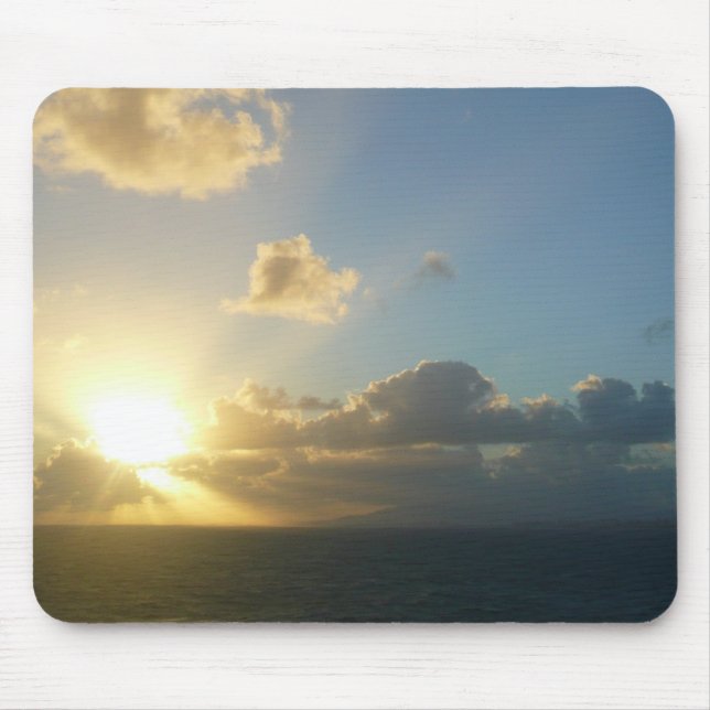 Sunrise over San Juan II Puerto Rico Mouse Mat (Front)
