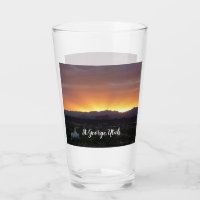 Sunrise over St. George Utah Landscape