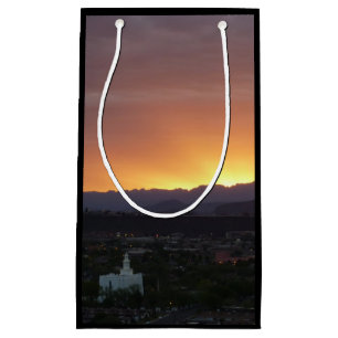 Sunrise over St. George Utah Landscape Small Gift Bag