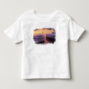Sunrise over Stari Grad harbour with fishing Toddler T-Shirt
