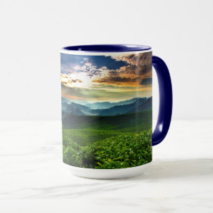 Sunrise over Tea Farm Mug