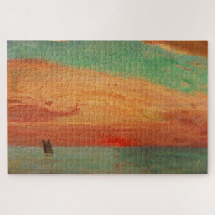 Sunrise over the Eastern Sea (Asian Art) (Takeji) Jigsaw Puzzle
