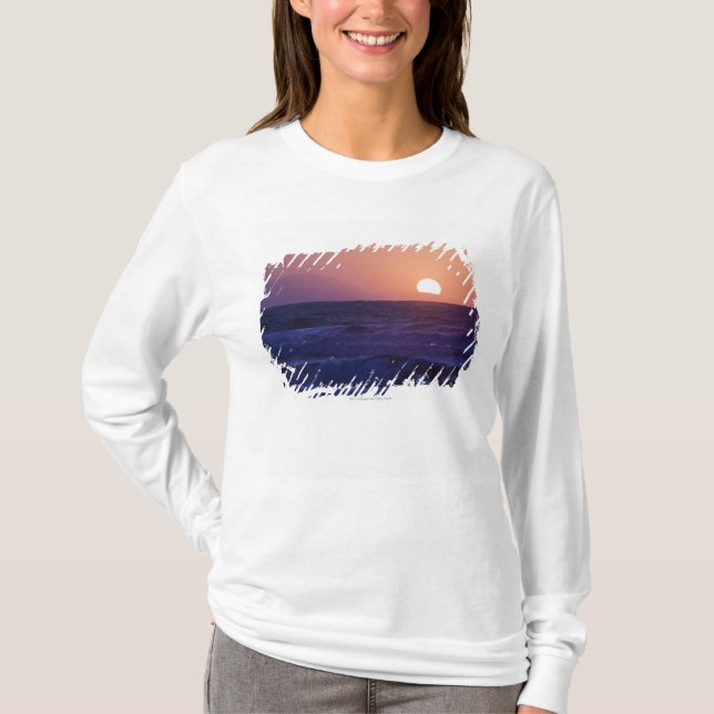 Sunrise Over The Malaga Bay T-Shirt (Front)