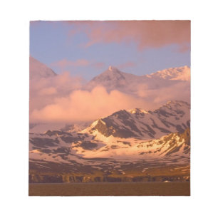 Sunrise over the mountain ranges on South Notepad