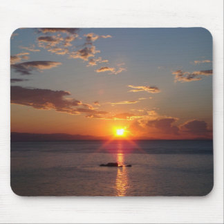 Sunrise Over the Ocean Mouse Mat
