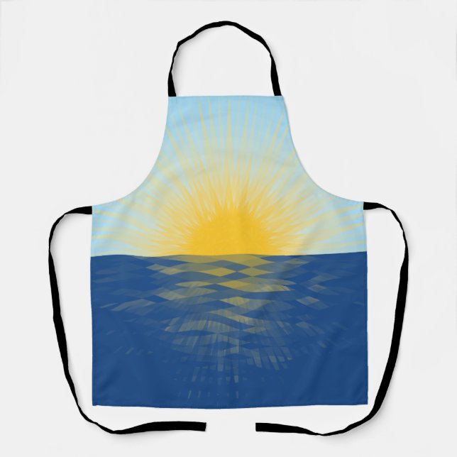 Sunrise over the Ocean New Beginnings Apron (Front)