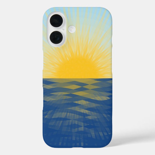 Sunrise over the Ocean New Beginnings Case-Mate iPhone Case (Back)