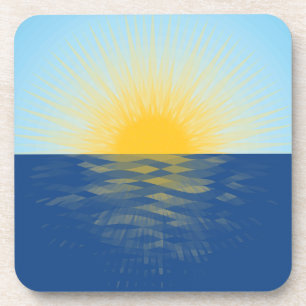 Sunrise over the Ocean New Beginnings Coaster