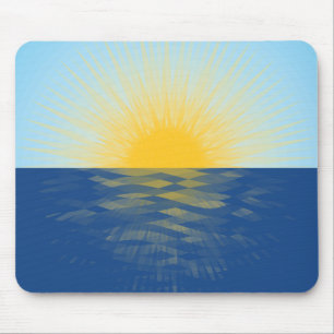 Sunrise over the Ocean New Beginnings Mouse Mat