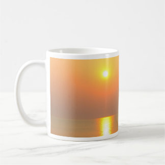 Sunrise over the sea. Classic White Mug