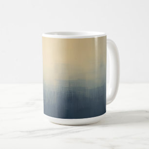 Sunrise Over the Skyline – Abstract Gradient City  Coffee Mug