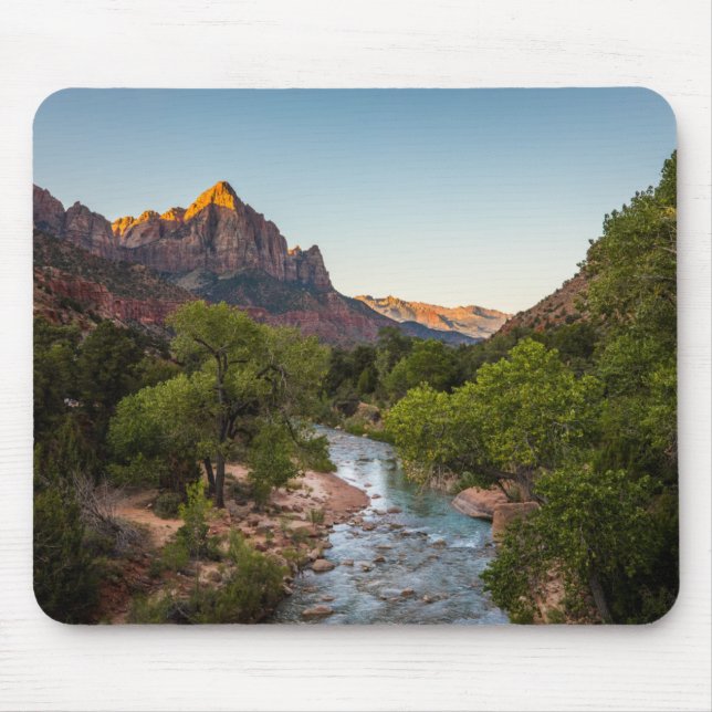 Sunrise Over the Watchman Mouse Mat (Front)