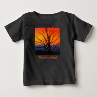 Sunrise Over Yellowstone National Park Design Baby T-Shirt
