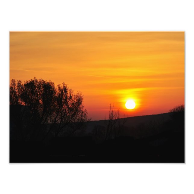 Sunrise Photo Print (Front)