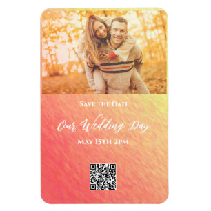 Sunrise-Photo Save the Date Wedding- Magnet
