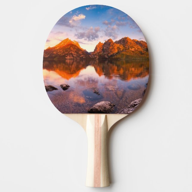 Sunrise Ping Pong Paddle (Front)
