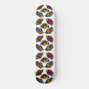 Sunrise Pins Texture Skateboard