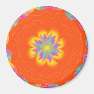 Sunrise Poppy by Power Flower Magnet