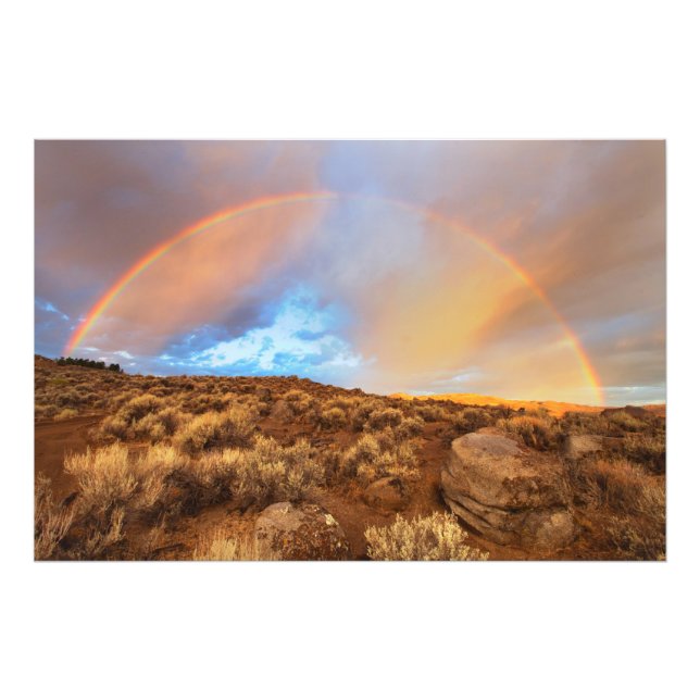 Sunrise Rainbow Photo Print (Front)