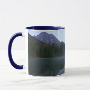 Sunrise Reflection at String Lake II Mug