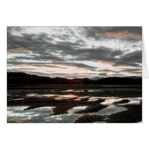 Sunrise reflections at Lago Grey. Torres del