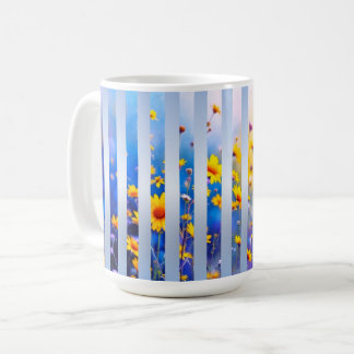 Sunrise Reflections Stripes Coffee Mug