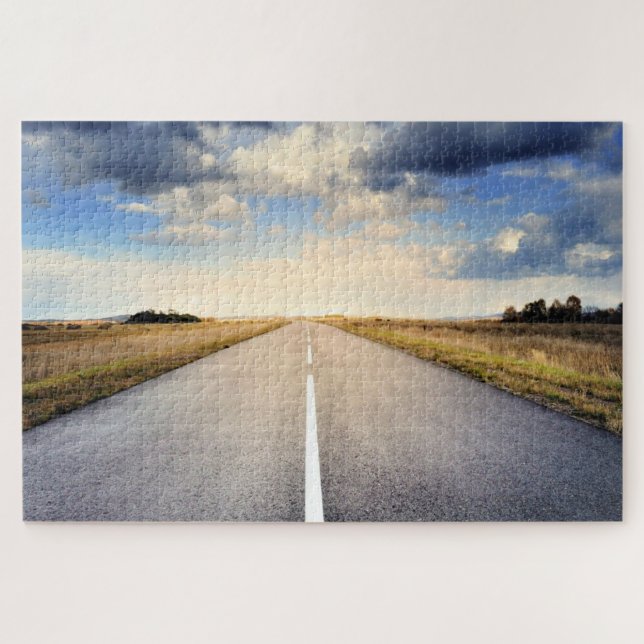 Sunrise Road Jigsaw Puzzle (Horizontal)